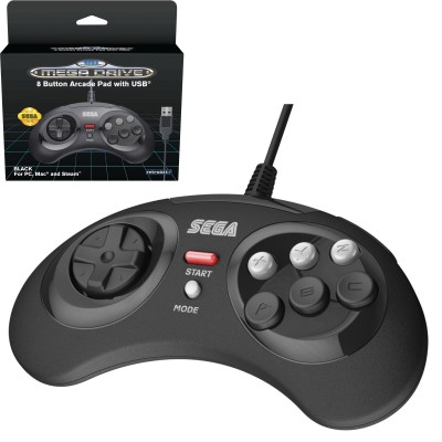 Mando USB PC Sega Megadrive 8 botones