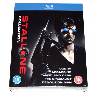 Blu-ray Colección Stallone (Cobra, Tango y Cash, El Especialista, Asesinos, Demolition...