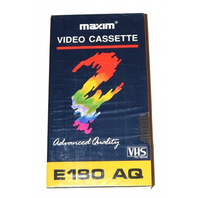 Cinta VHS Maxim E180 AQ