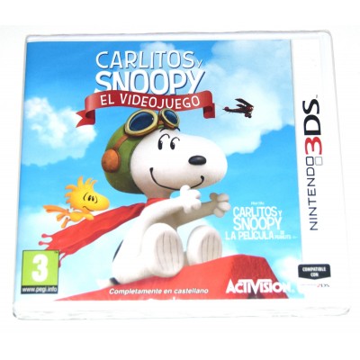 Juego Nintendo 3DS Carlitos y Snoopy