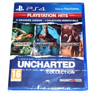 Juego Playstation 4 Uncharted: The Nathan Drake Collection